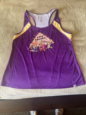 RunDisney Purple Racerback Tank Top 2019
